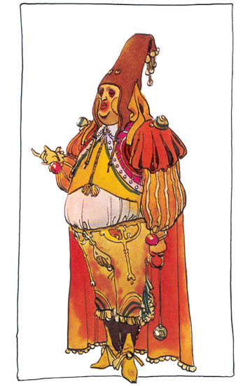 Illustration for article titled Costume Designs and Storyboards from the Dune That Never Was